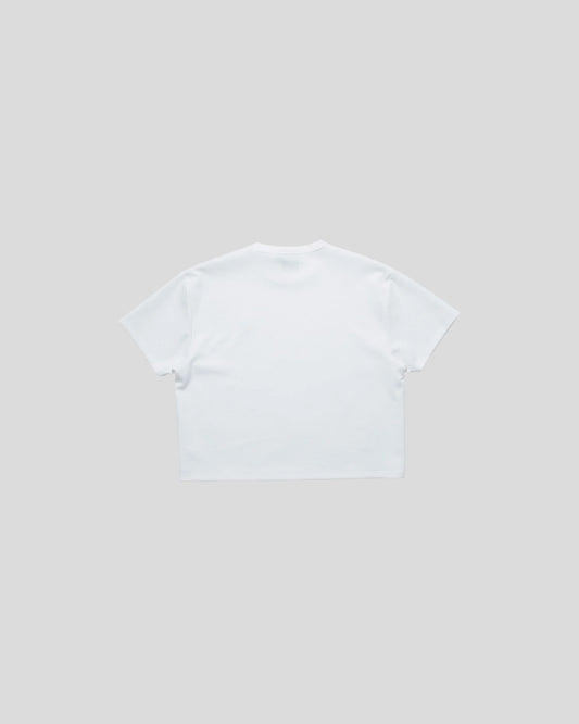 New Amsterdam || Tee Cropped - White