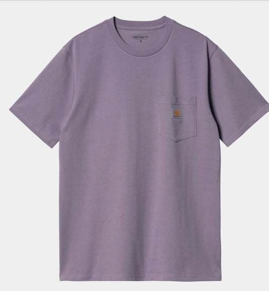 CARHARTT || S/S POCKET T- SHIRT GLASSY PURPLE Carhartt