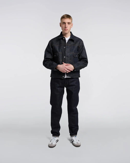 EDWIN || DENIM JACKET KAIHARA - RIGHT HAND BLACK DENIM Edwin
