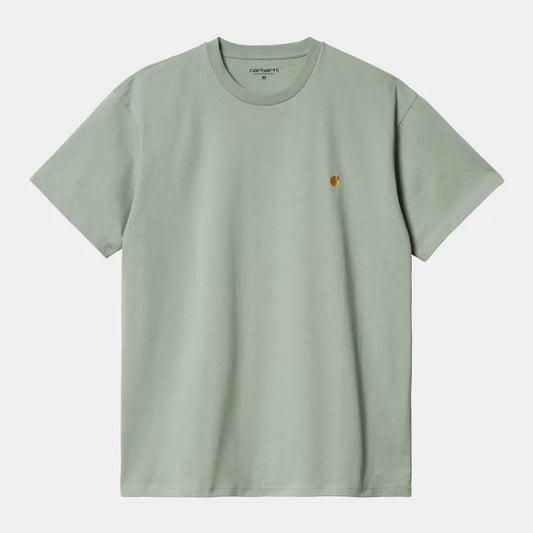 Carhartt - Chase T-shirt - Glassy Teal / Gold Carhartt