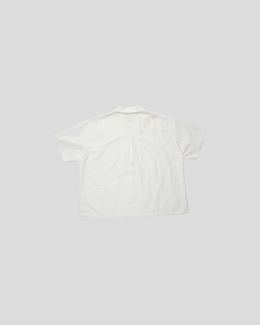 New Amsterdam || Cropped Wijk Shirt - White - W'
