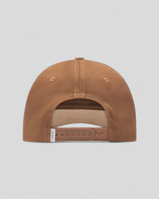 Les Deux || Brad Contrast Suede Baseball Cap - Monk's Robe Les Deux