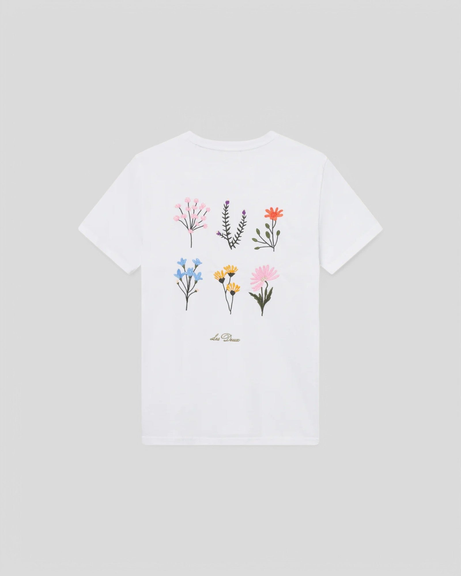 Les Deux || Wild Flower T-Shirt - White Les Deux