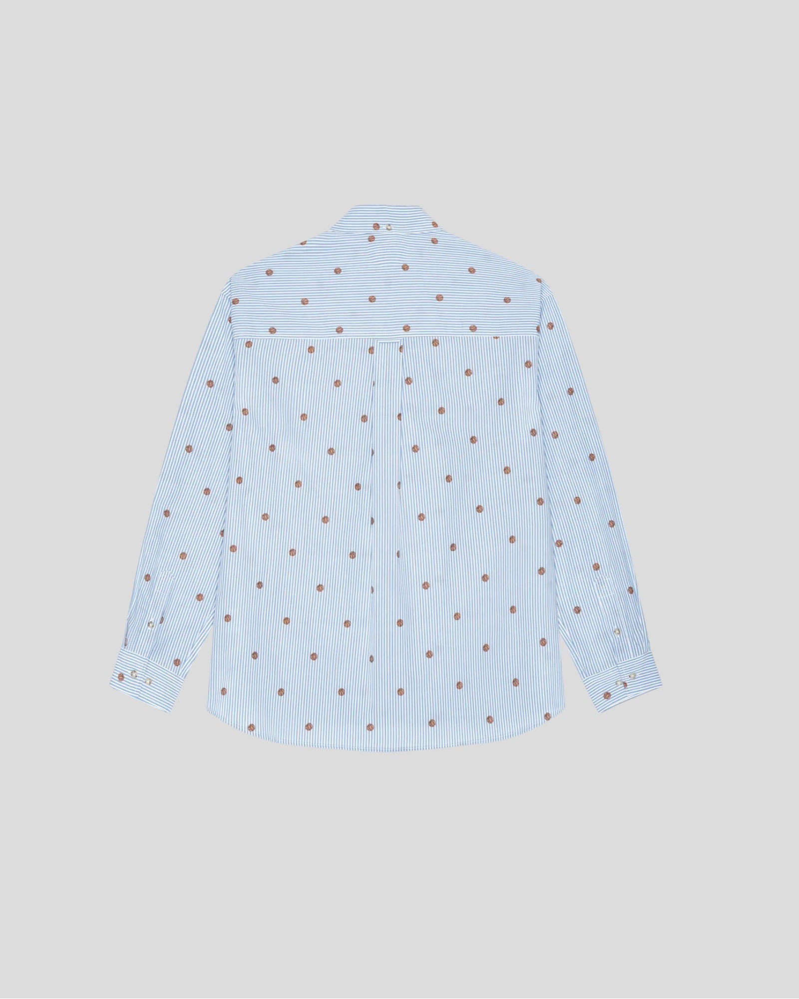 Les Deux || Kolton Stripe Basket AOE Shirt - Allure Les Deux