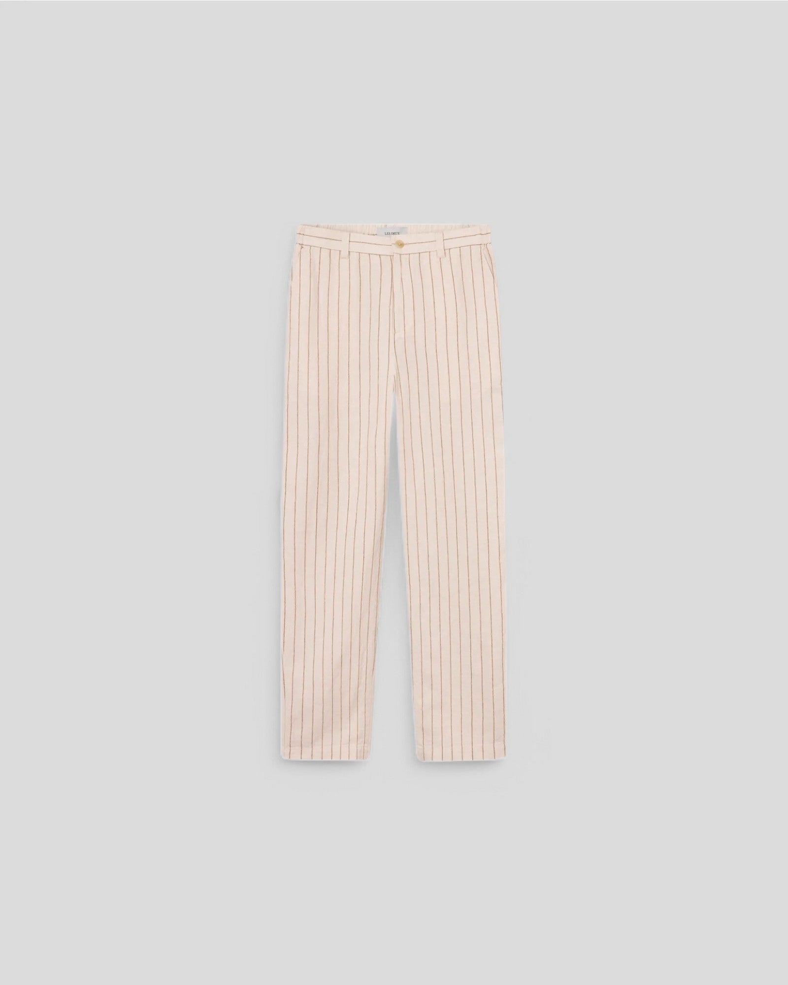 Les Deux || Pino Striped Linen Pants - Ivory Les Deux