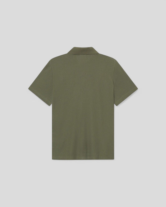 Les Deux || Axel SS Shirt - Olive Night Les Deux