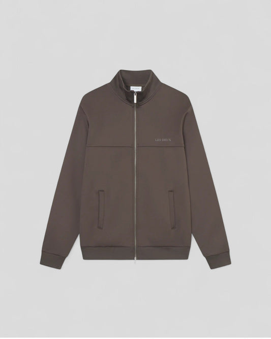 Les Deux || Ballier Track Jacket - Delicioso Brown Les Deux
