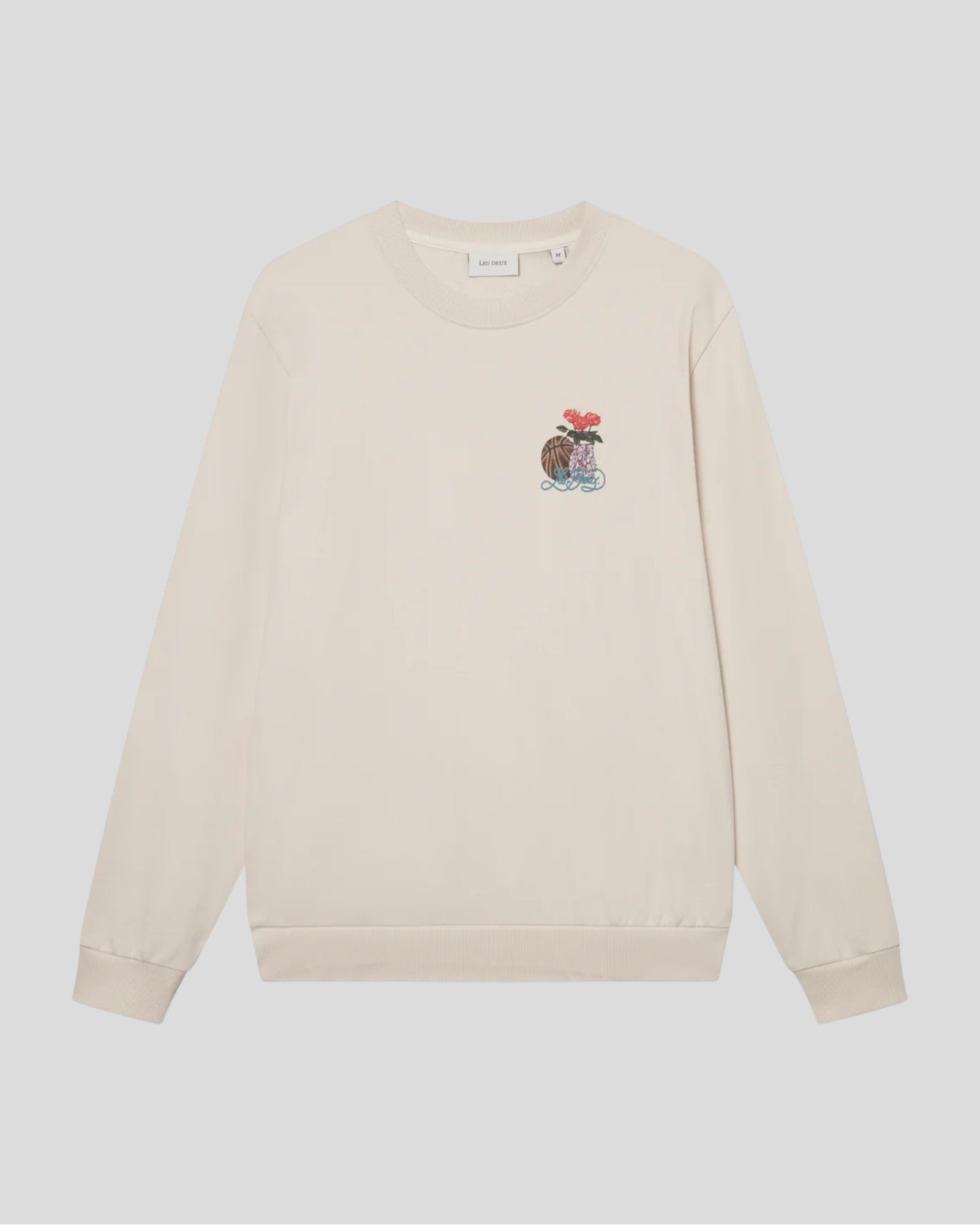 Les Deux || Cole Table Sweatshirt - Ivory Les Deux