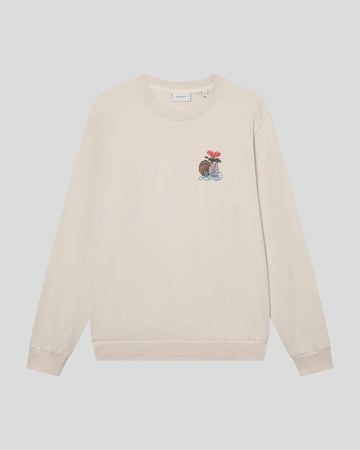 Les Deux || Cole Table Sweatshirt - Ivory Les Deux