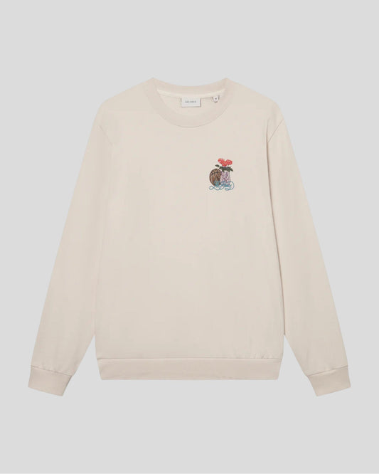 Les Deux || Cole Table Sweatshirt - Ivory Les Deux