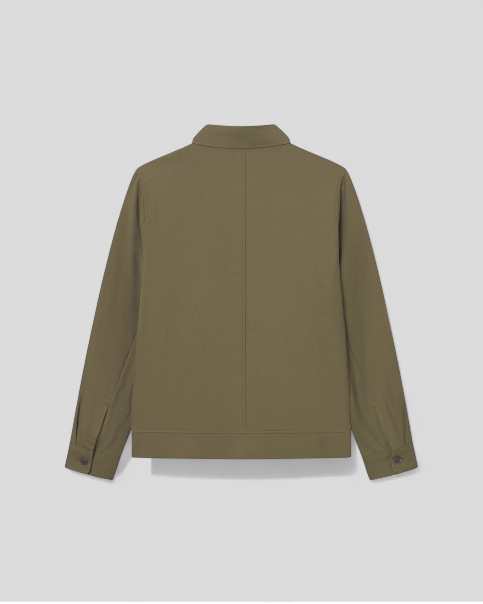 Les Deux || Como Coach Jacket - Military Olive Green Les Deux