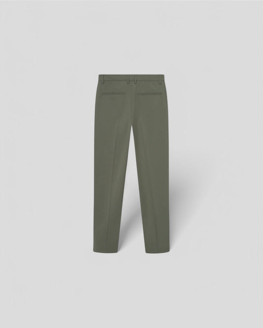 Les Deux || Como Reg Solid Suit Pants - Olive Night Les Deux