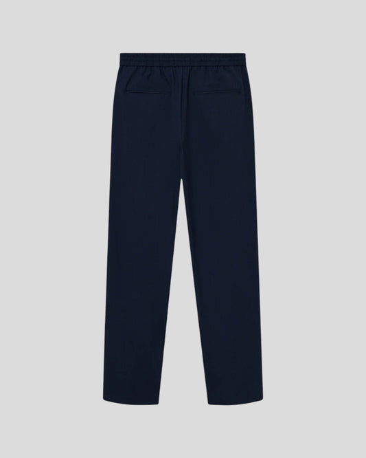 Les Deux || Como Tapered Textured Pants - Dark Navy Les Deux