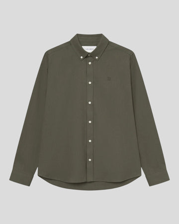 Les Deux || Desert Reg Shirt - Olive Night Les Deux