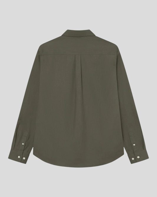 Les Deux || Desert Reg Shirt - Olive Night Les Deux