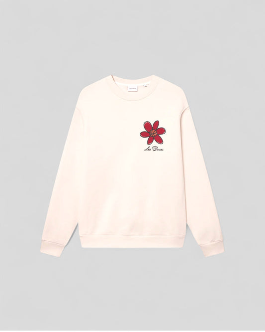 Les Deux || Flower Basket Sweatshirt - Ivory Les Deux