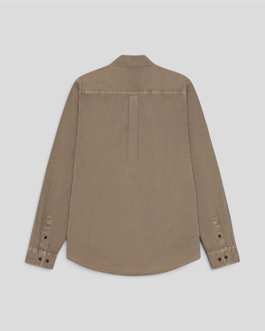 Les Deux || Garment Dyed Shirt - Caribou Carhartt