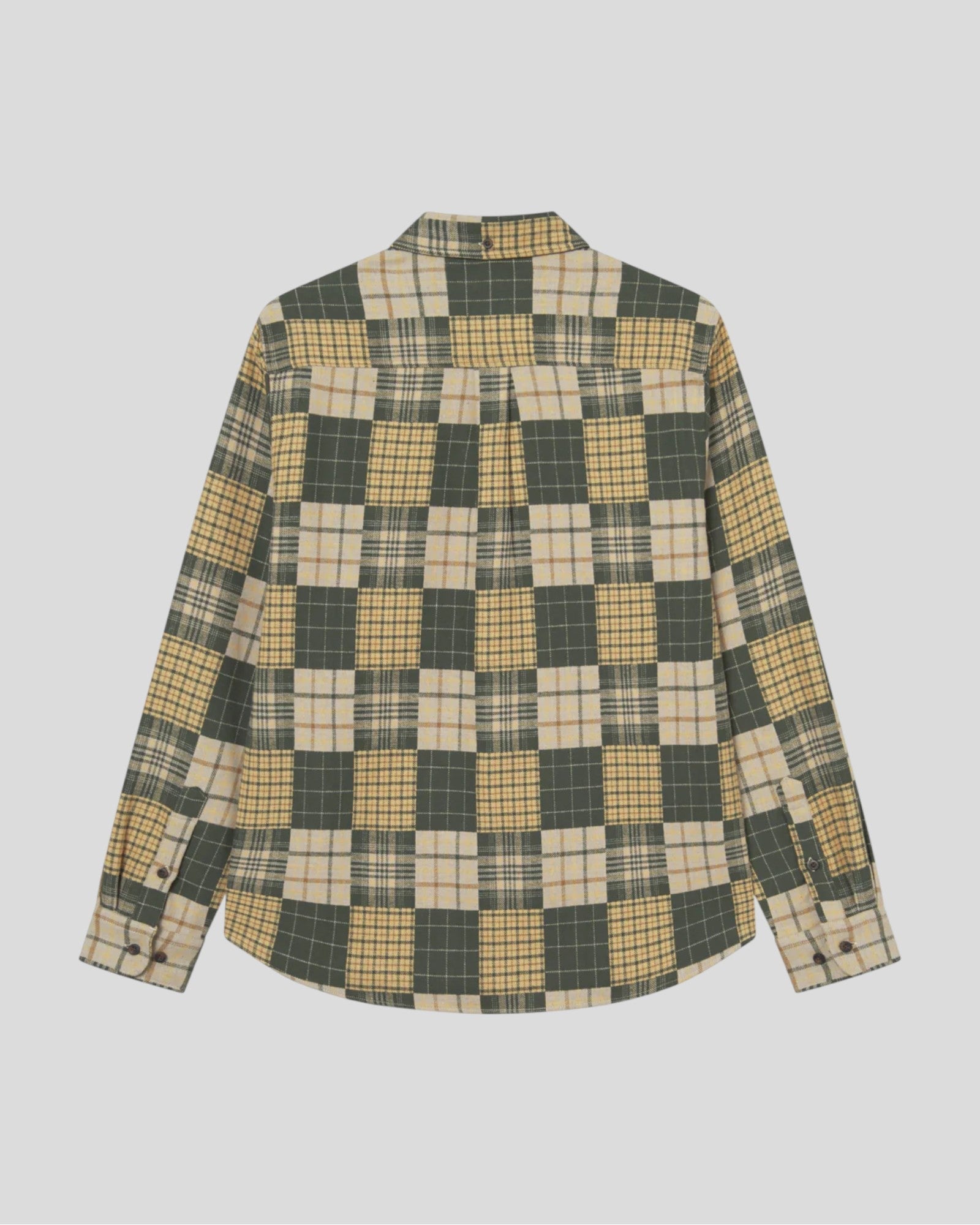 Les Deux || Kent Patchwork Check Shirt - Duffel Bag Les Deux