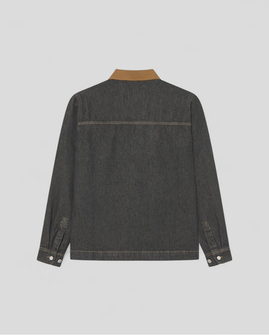 Les Deux || Layton Denim Overshirt - Black Les Deux