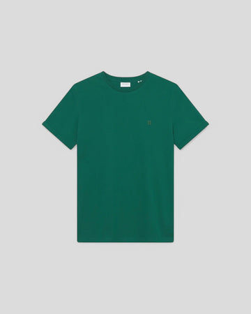 Les Deux || Norregaard Contrast T-Shirt - Evergreen Les Deux