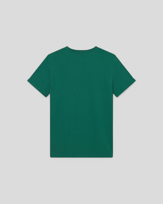 Les Deux || Norregaard Contrast T-Shirt - Evergreen Les Deux