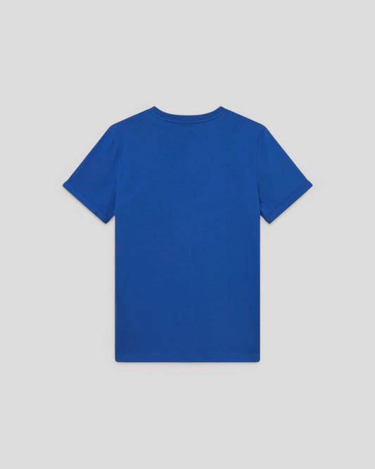Les Deux || Norregaard Contrast T-Shirt - Blue Lolite Les Deux