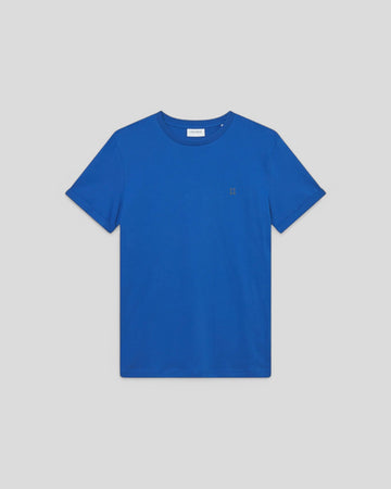 Les Deux || Norregaard Contrast T-Shirt - Blue Lolite Les Deux