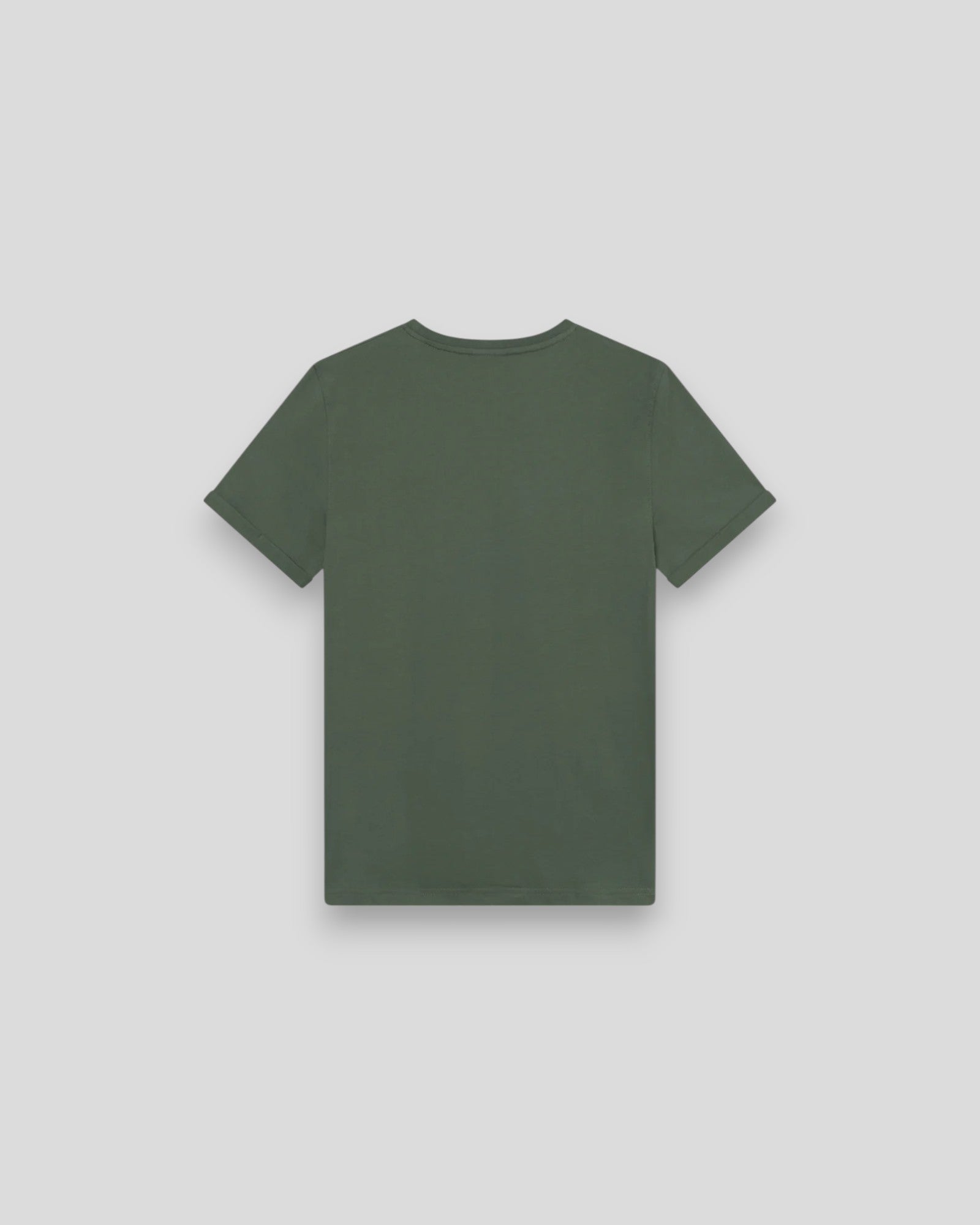 Les Deux || Norregaard Contrast T-shirt - Duffel Bag Green Les Deux