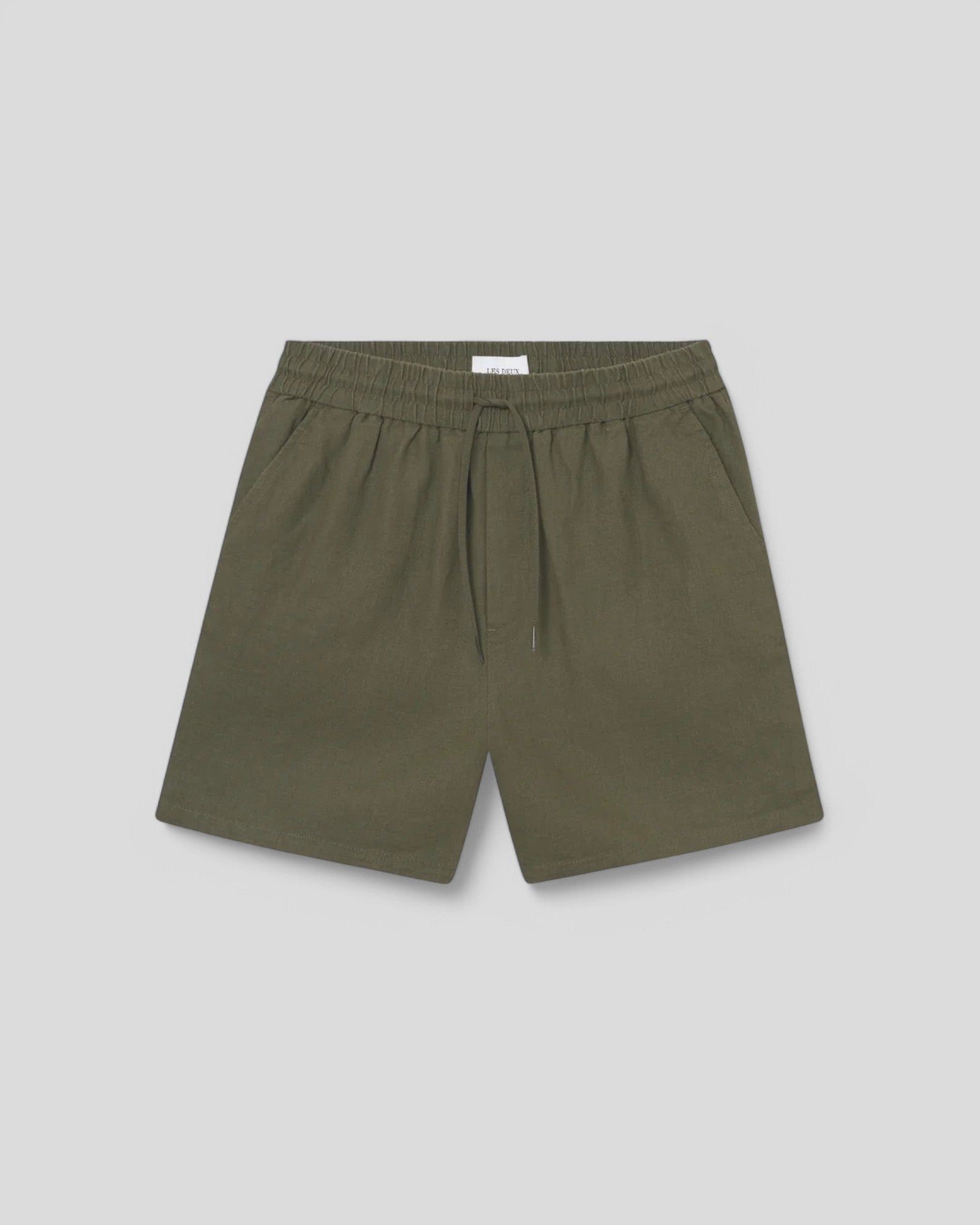 Les Deux || Otto Linen Short - Olive Night Les Deux