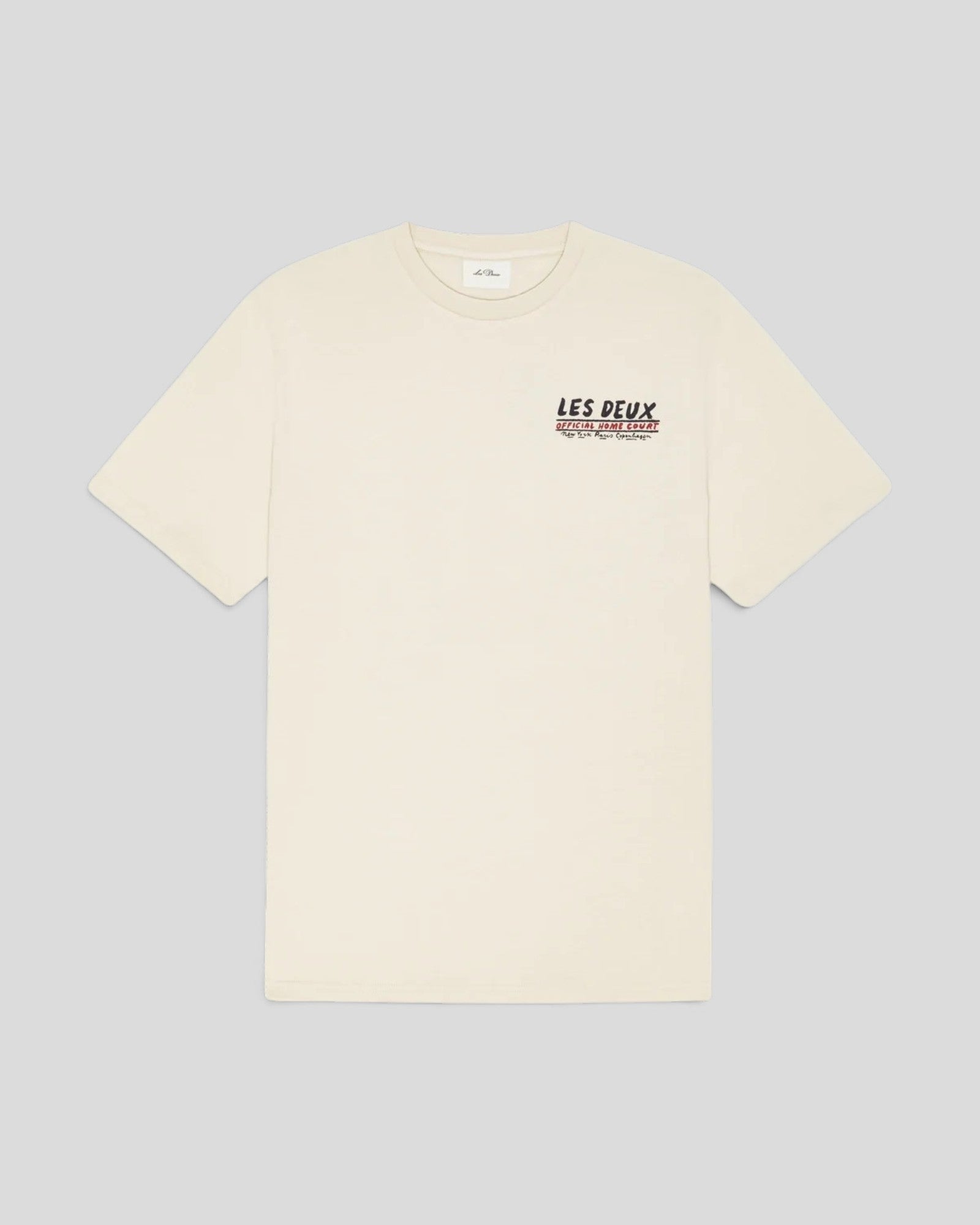 Les Deux || Record T-Shirt - Ivory Les Deux