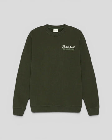 Les Deux || Rural Sweatshirt - Rosin Green Les Deux