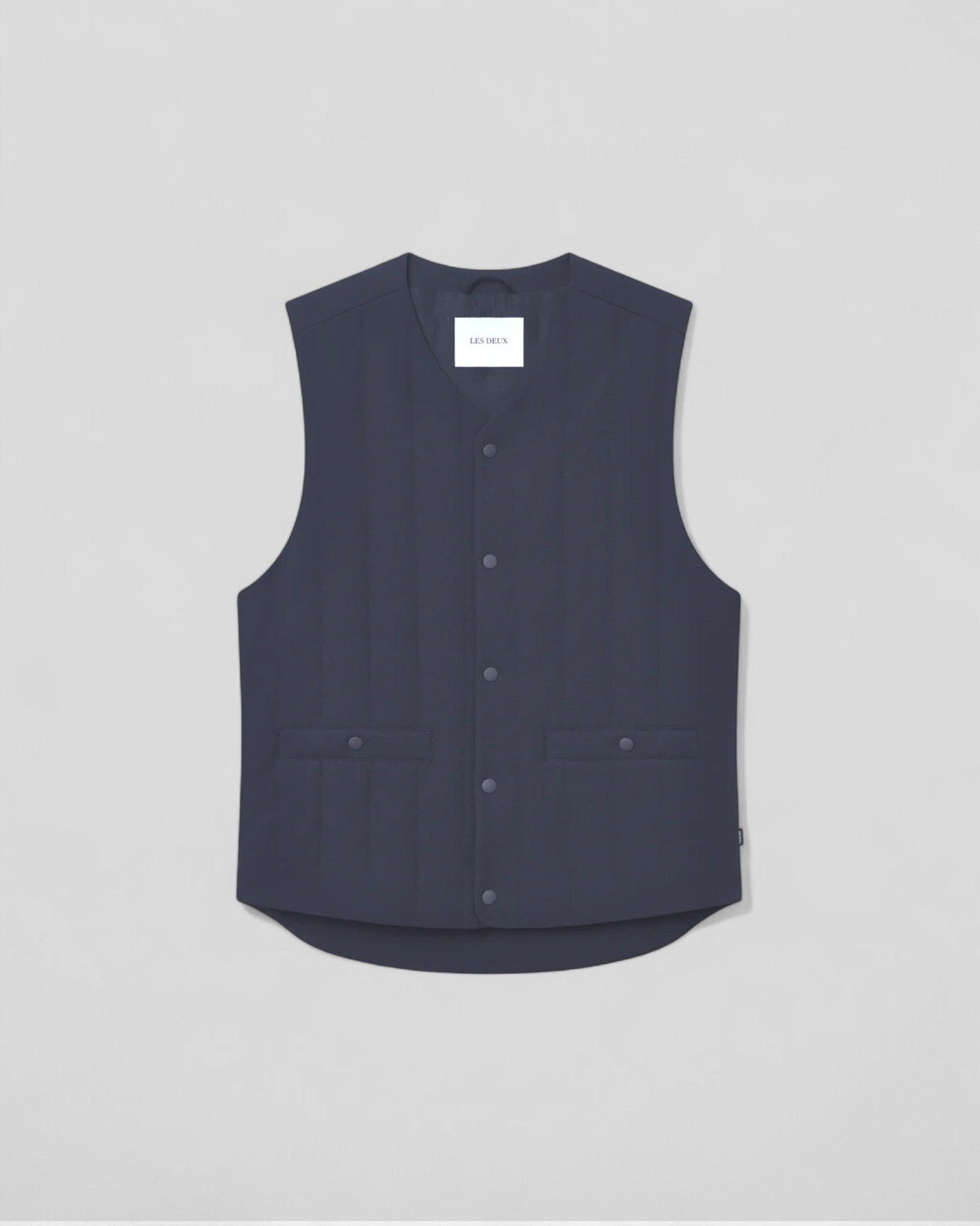 Les Deux || Sebastian Tech Vest - Dark Navy Blue Les Deux