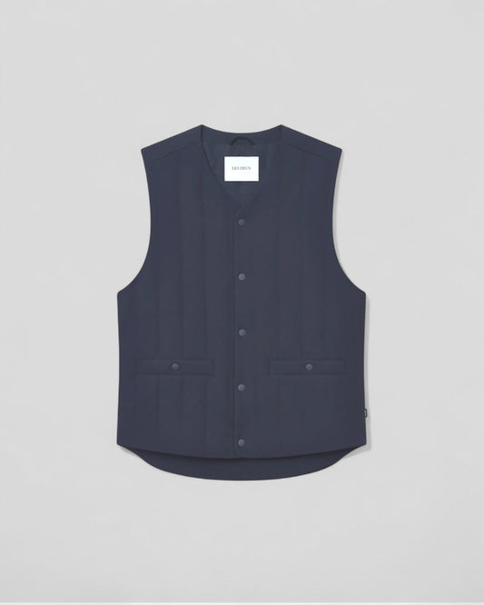 Les Deux || Sebastian Tech Vest - Dark Navy Blue Les Deux