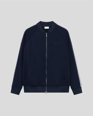 Les Deux || Sterling Basketball Track Jacket - Dark Navy Les Deux