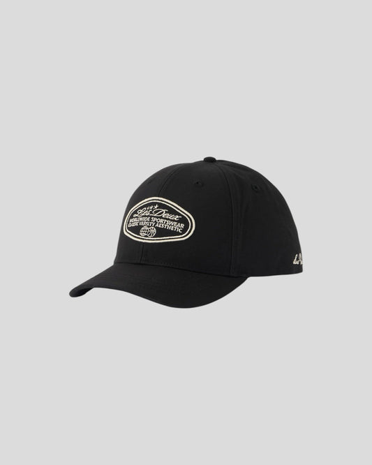 Les Deux || Worldwide Baseball Cap - Black Les Deux
