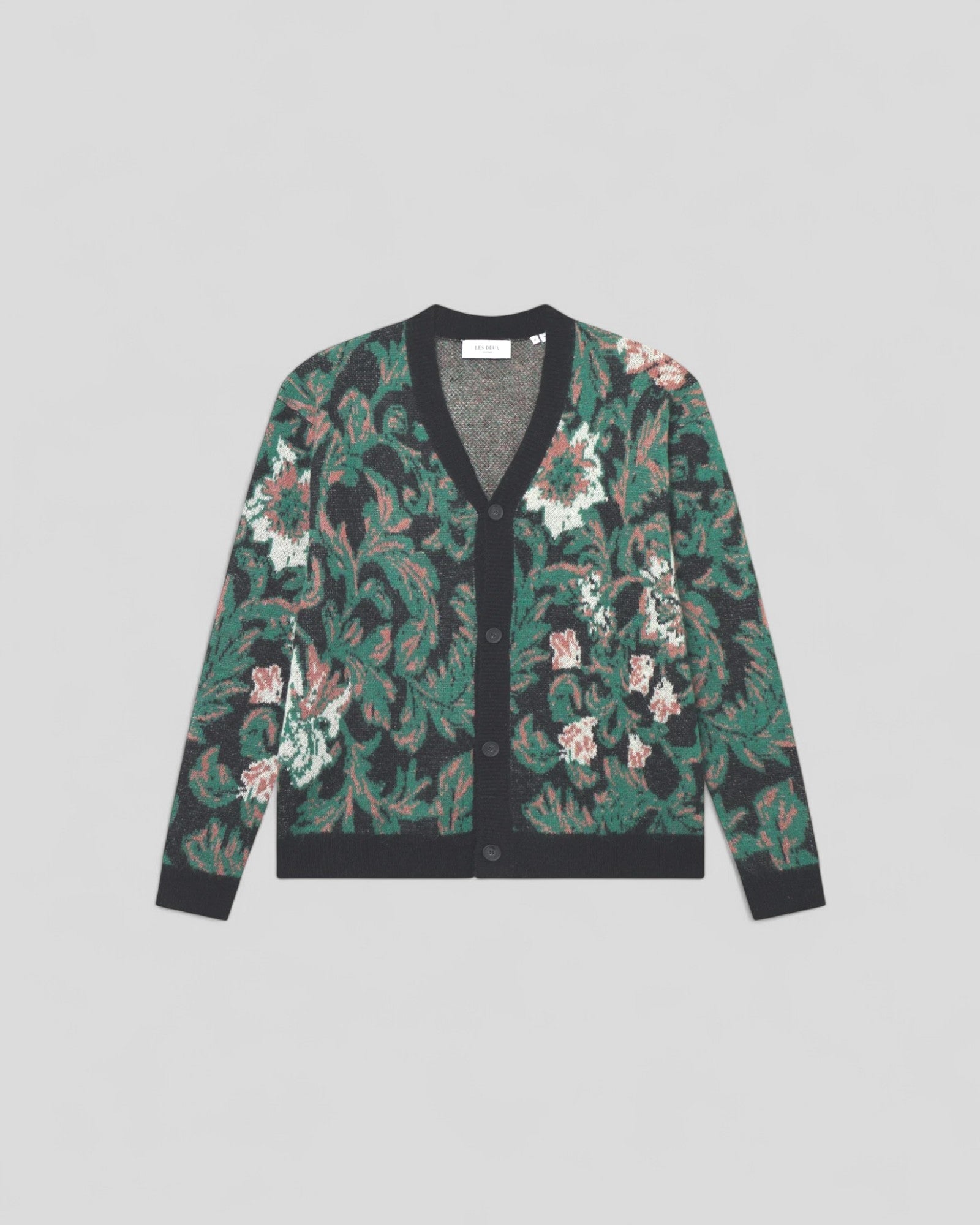 Les Deux || Alex Jacquard Overshirt - Black Les Deux