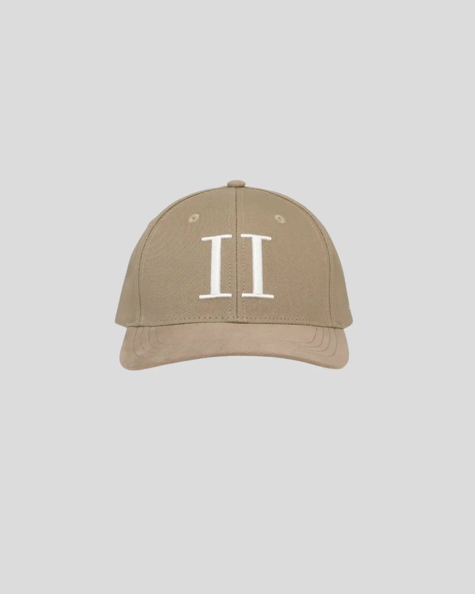 Les Deux || Denim Baseball Cap Suede - Desert Taupe Les Deux