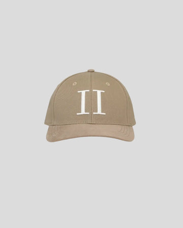 Les Deux || Denim Baseball Cap Suede - Desert Taupe Les Deux