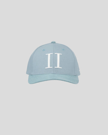 Les Deux || Denim Baseball Cap Suede - Faded Denim Blue Les Deux