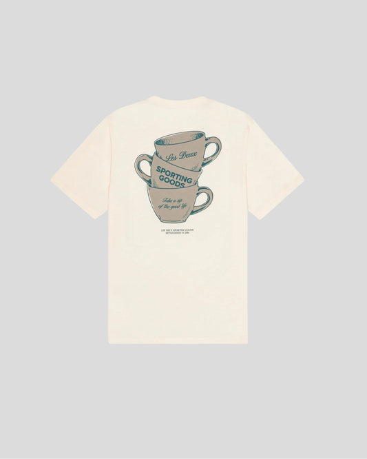 Les Deux || Ben Artist T-Shirt - Eggnog White Les Deux