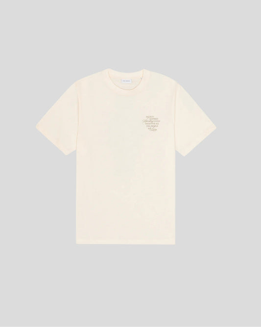 Les Deux || Ben Faience T- Shirt - Eggnog White Les Deux