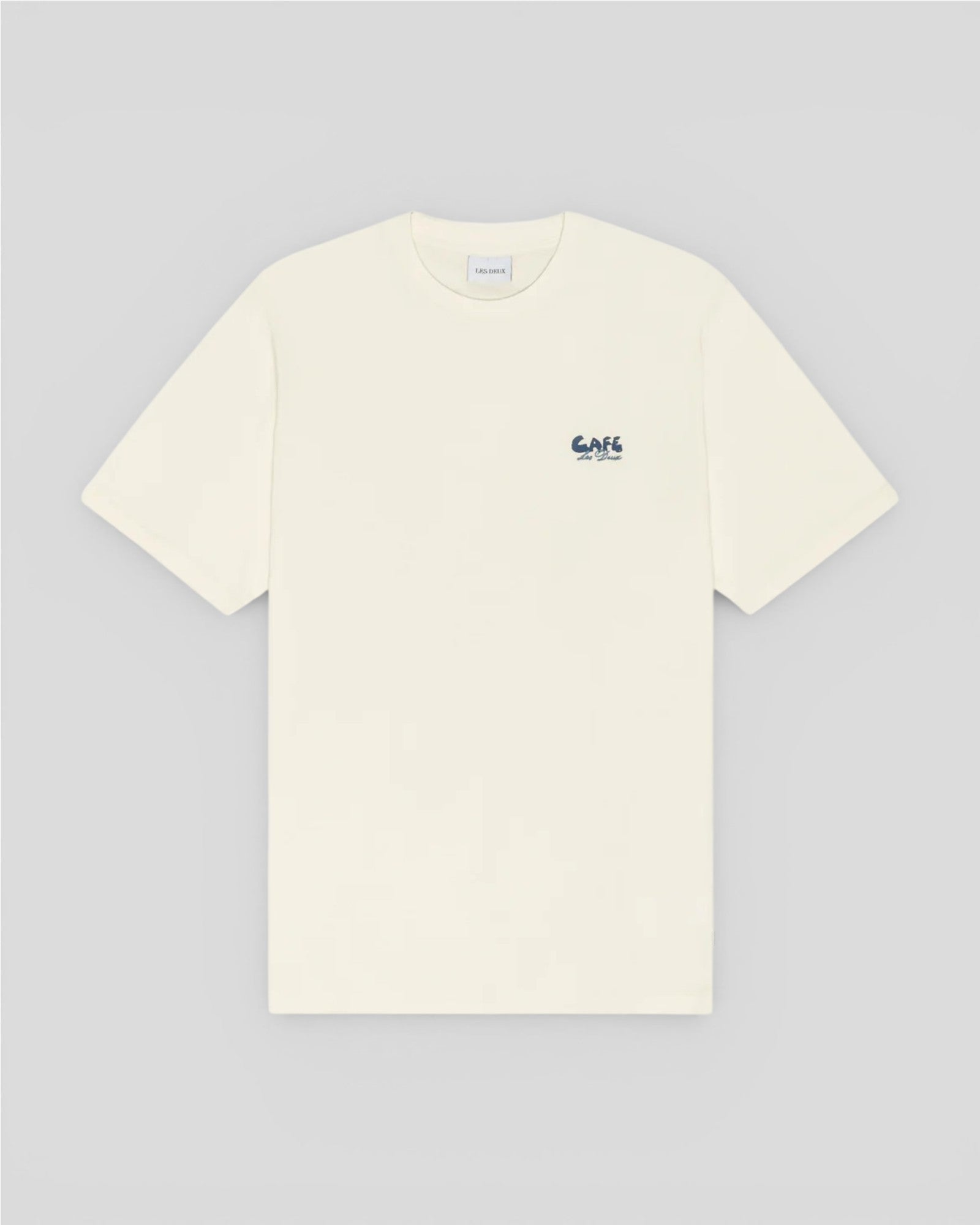 Les Deux || Café T-Shirt - Light Ivory Les Deux