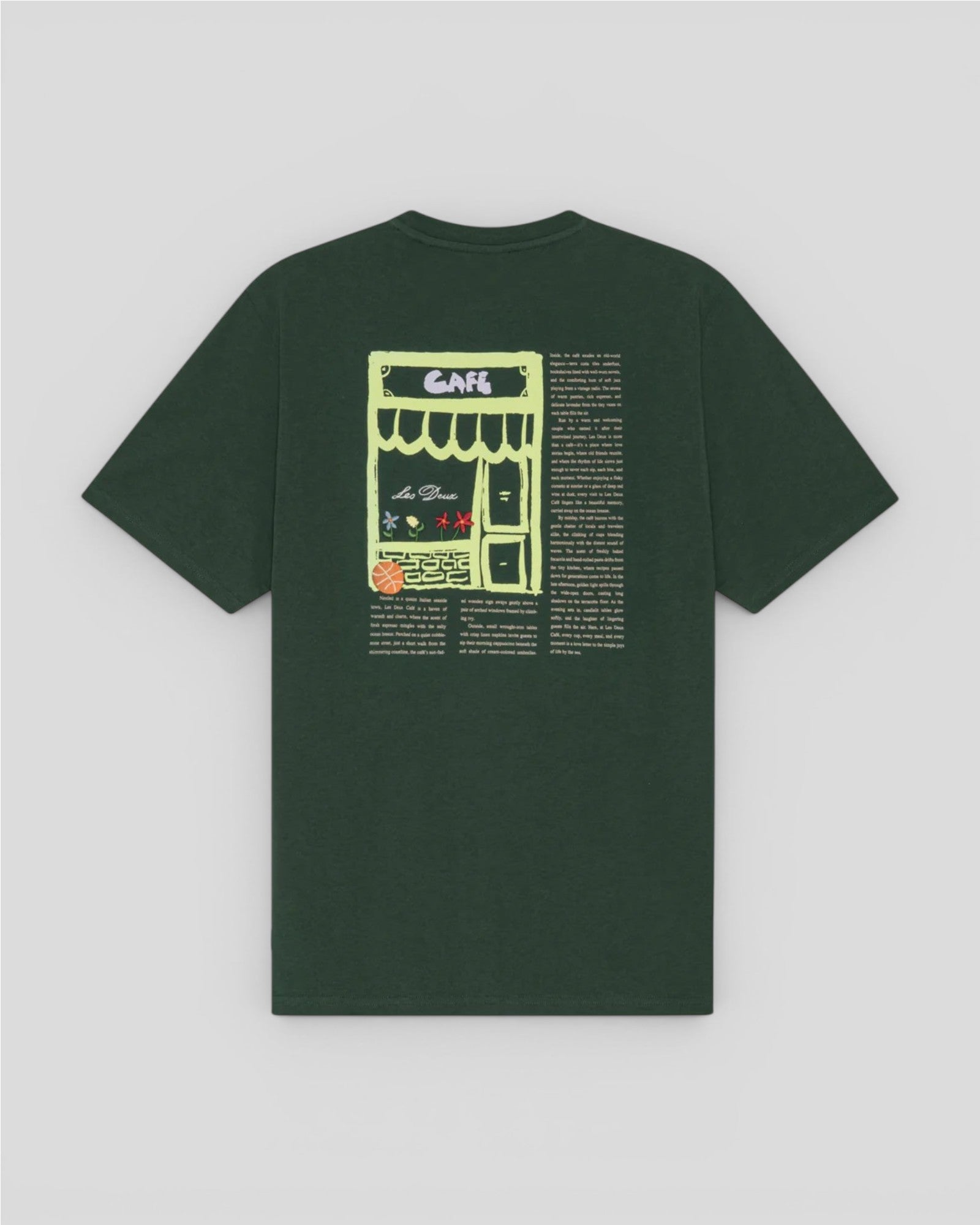 Les Deux || Café T-Shirt - Pine Green Les Deux