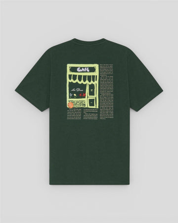 Les Deux || Café T-Shirt - Pine Green Les Deux