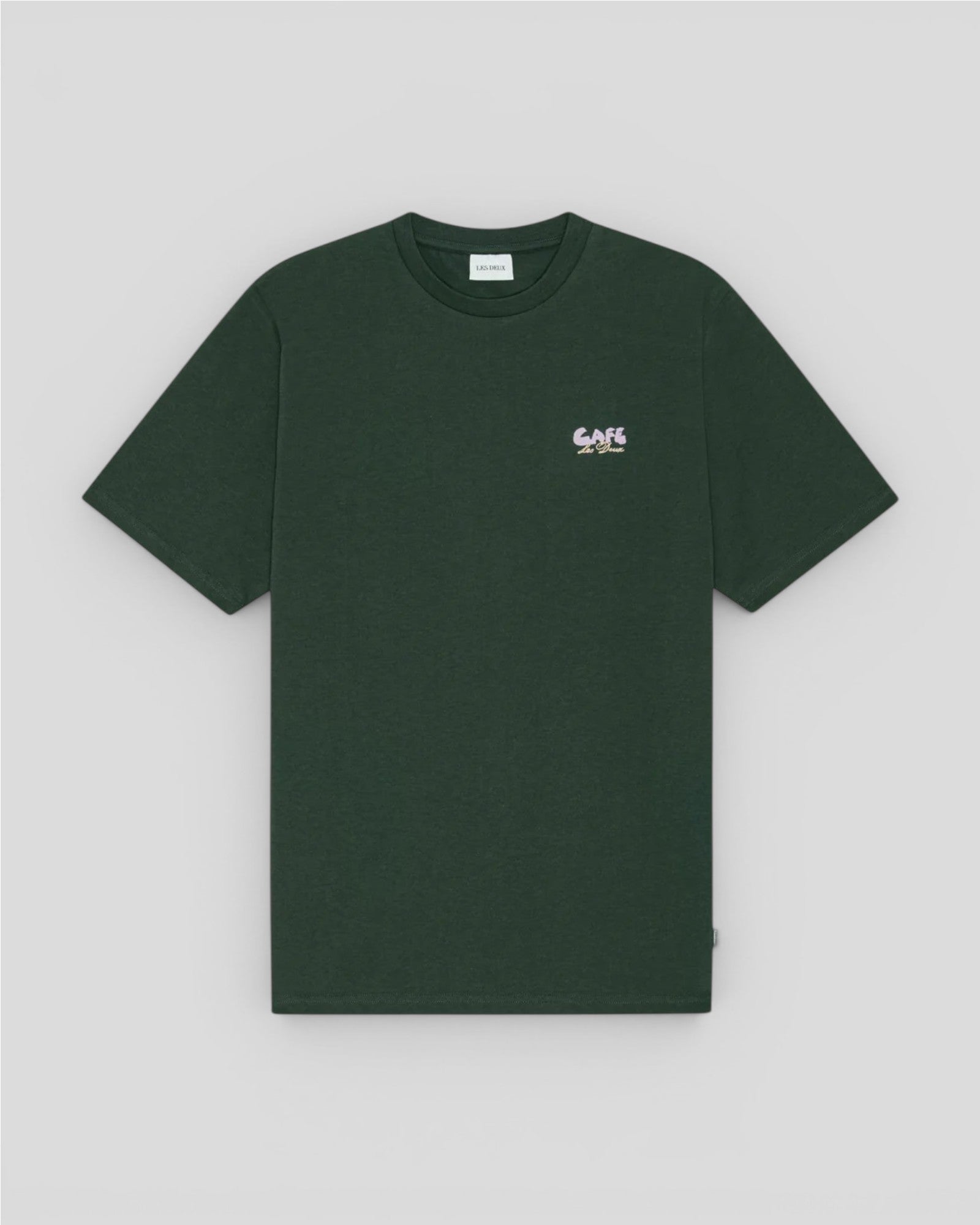 Les Deux || Café T-Shirt - Pine Green Les Deux