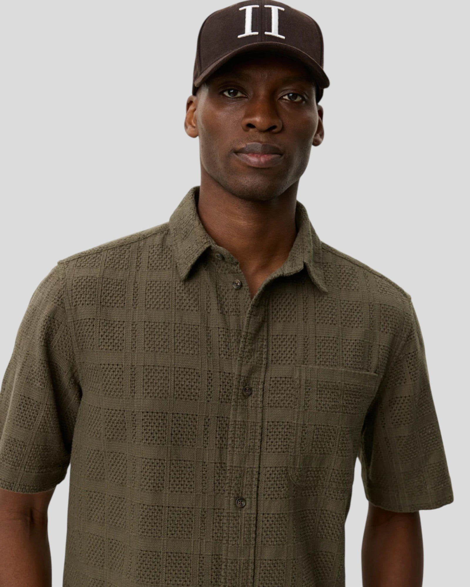 Les Deux || Charlie SS Shirt - Olive Night Les Deux