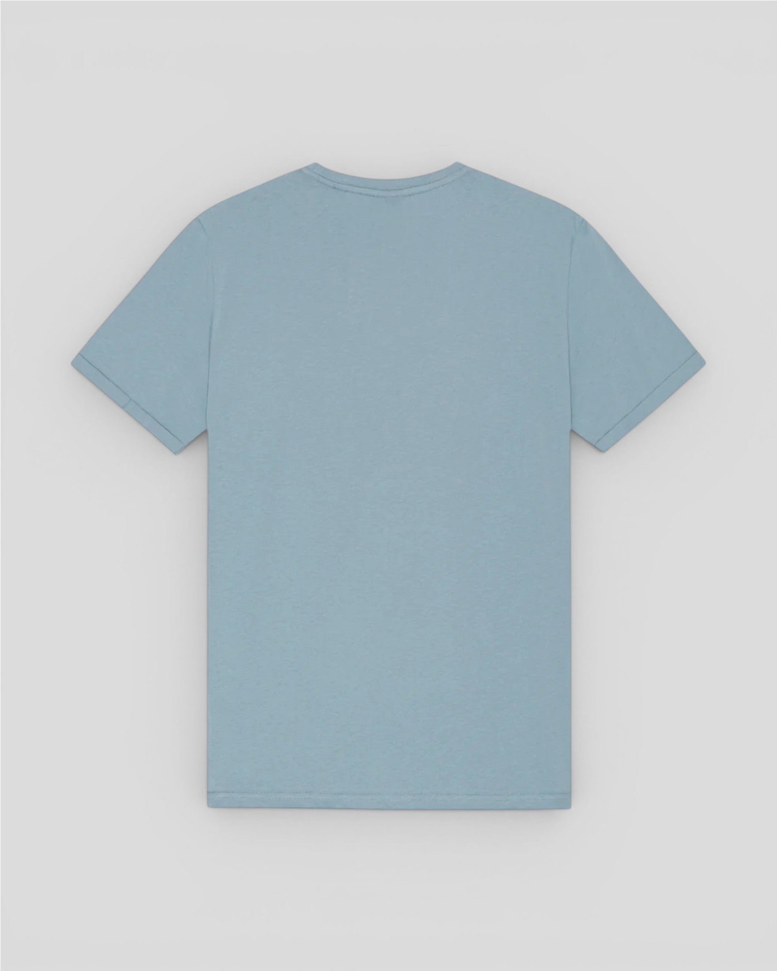 Les Deux || Core Contrast T-Shirt - Faded Denim Blue Les Deux