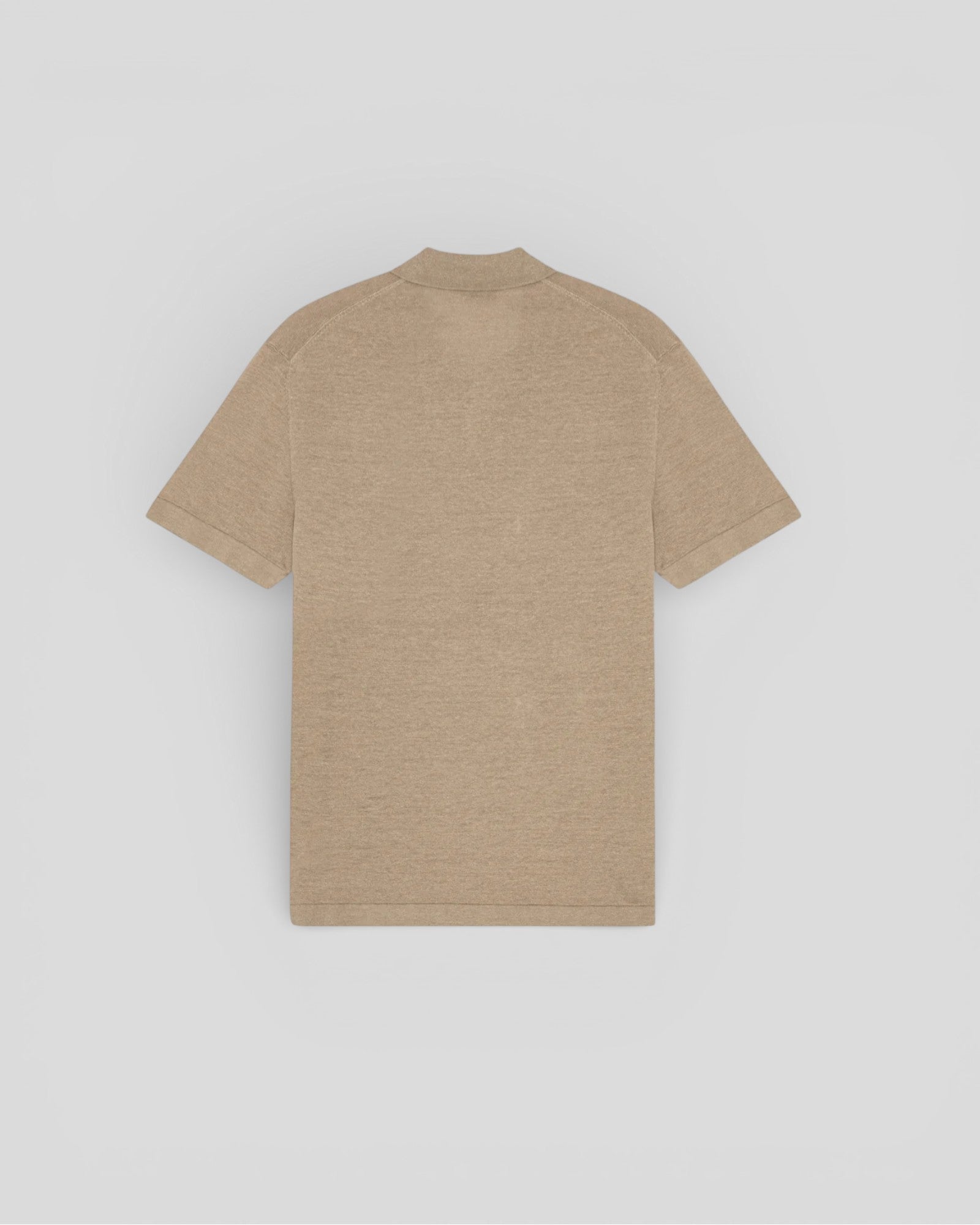 Les Deux || Emmanuel Knit Polo - Dark Sand Les Deux