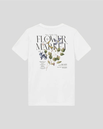 Les Deux || Brady Flowermarket T-Shirt - White
