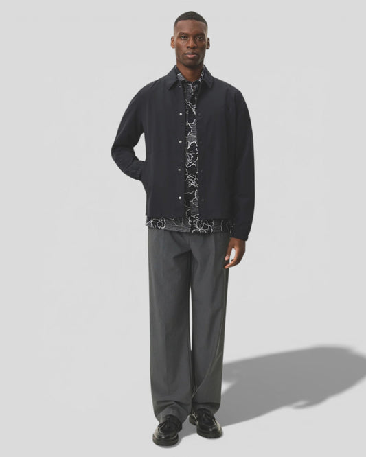 Les Deux || Idris Coach Jacket - Black Les Deux